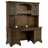 Orleans Furniture - Coaster - Hartshill 66-inch 5-drawer Credenza with Hutch Burnished Oak - 881283